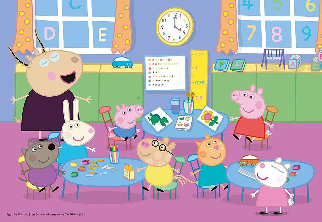 Ravensburger Peppa Pig Puzzle – 9x 2-teilige Puzzles Für Kleinkinder Ab 18 Monaten | Großes, Sicheres Lernspielzeug