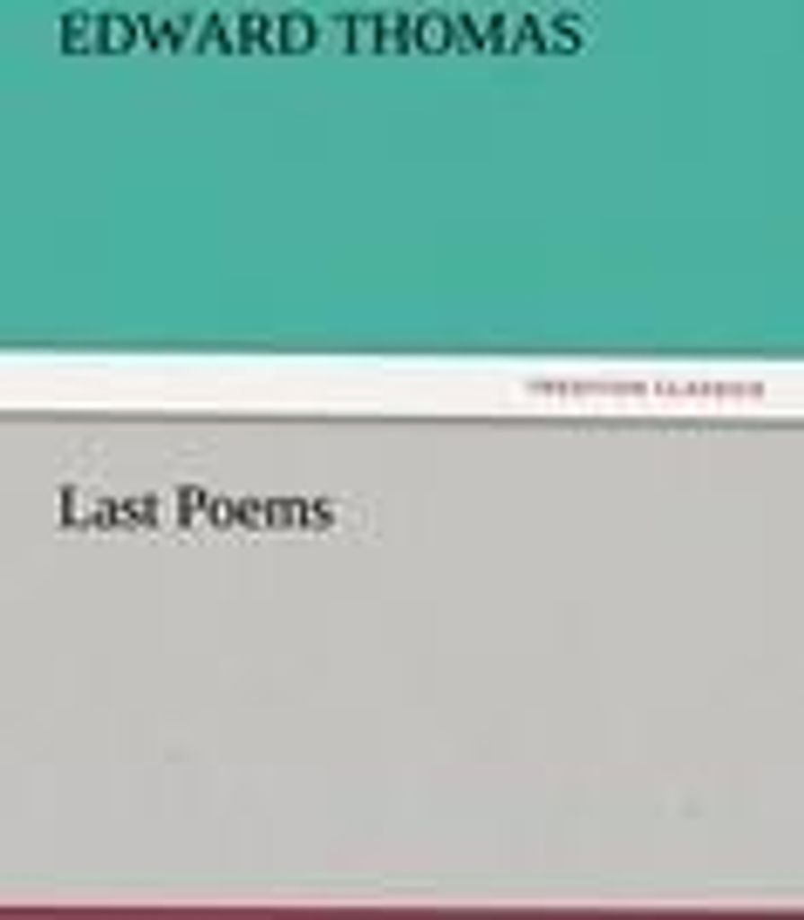 Last Poems
