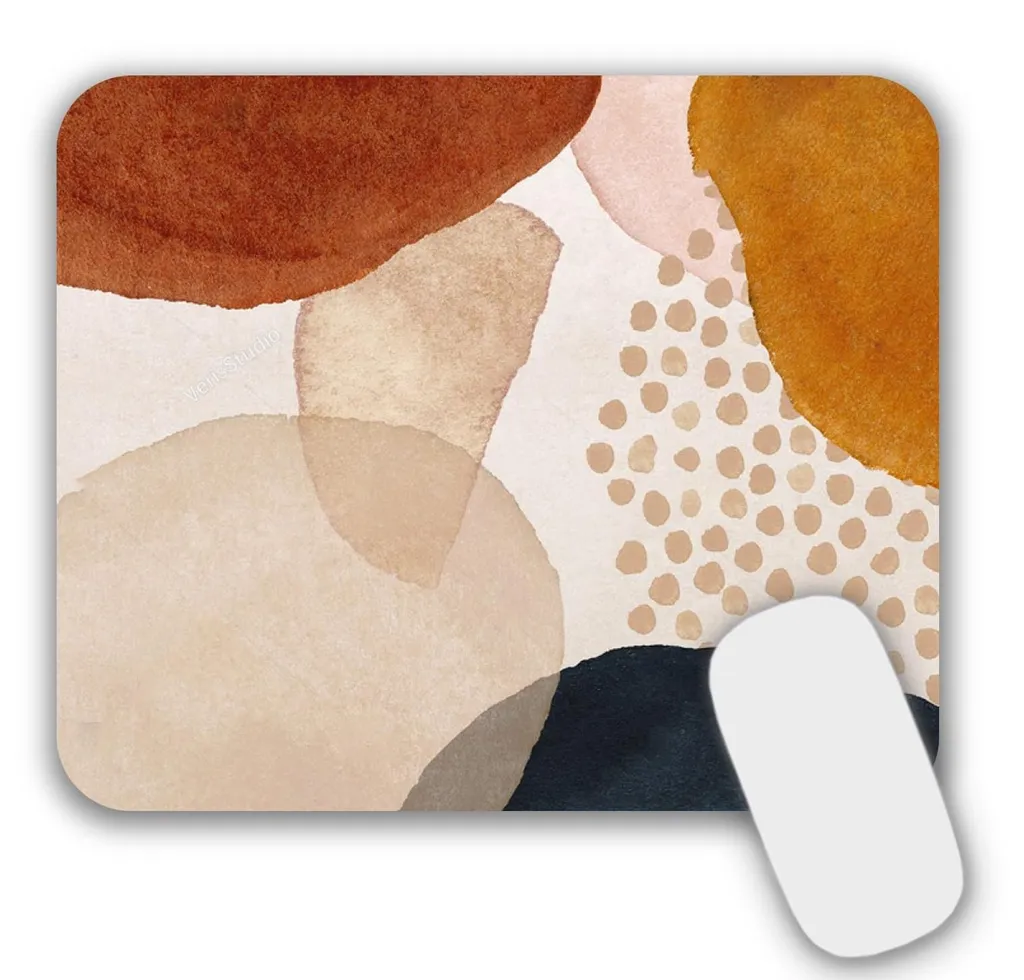 Tapis de souris petit format pour bureau et portable motif design