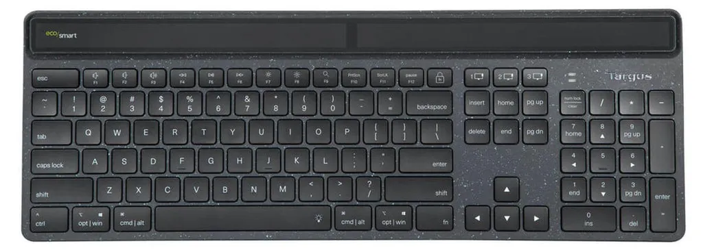 Clavier Bluetooth Targus EcoSmart QWERTY UK - Accessoire PC Sans Fil Noir