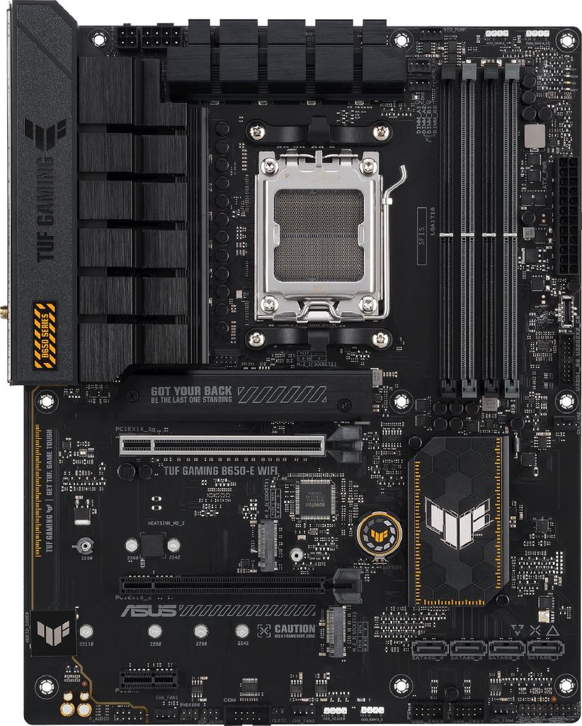 ASUS TUF GAMING B650-E WIFI AMD B650 Sockel AM5 ATX Produktbild