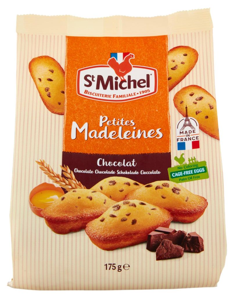 Ciastka Mini Madeleines z czekoladą 175g - St Michel Zdjęcie produktu 