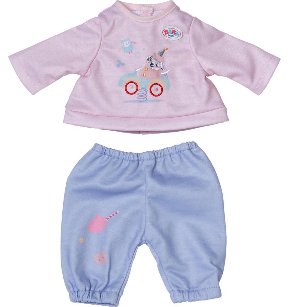 BABY born Jogging Suit Rose 36cm, sada oblečenia pre Obrázok produktu 