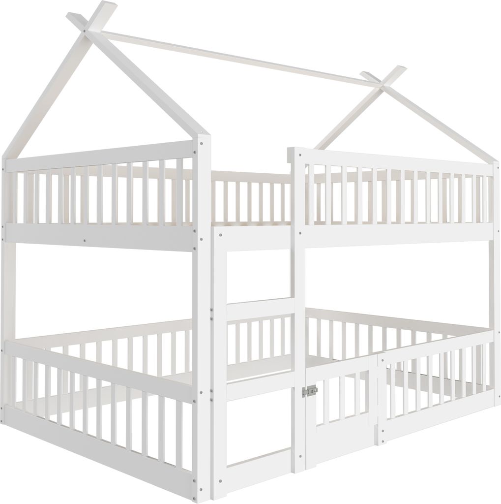 okwish Etagenbett Stockbett 140x200cm mit Treppe, Hochbett Produktbild 