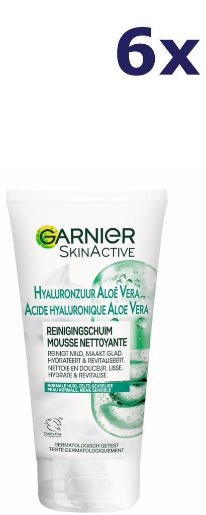 6x Garnier SkinActive Hyaluronzuur met Aloë Vera Productafbeelding 