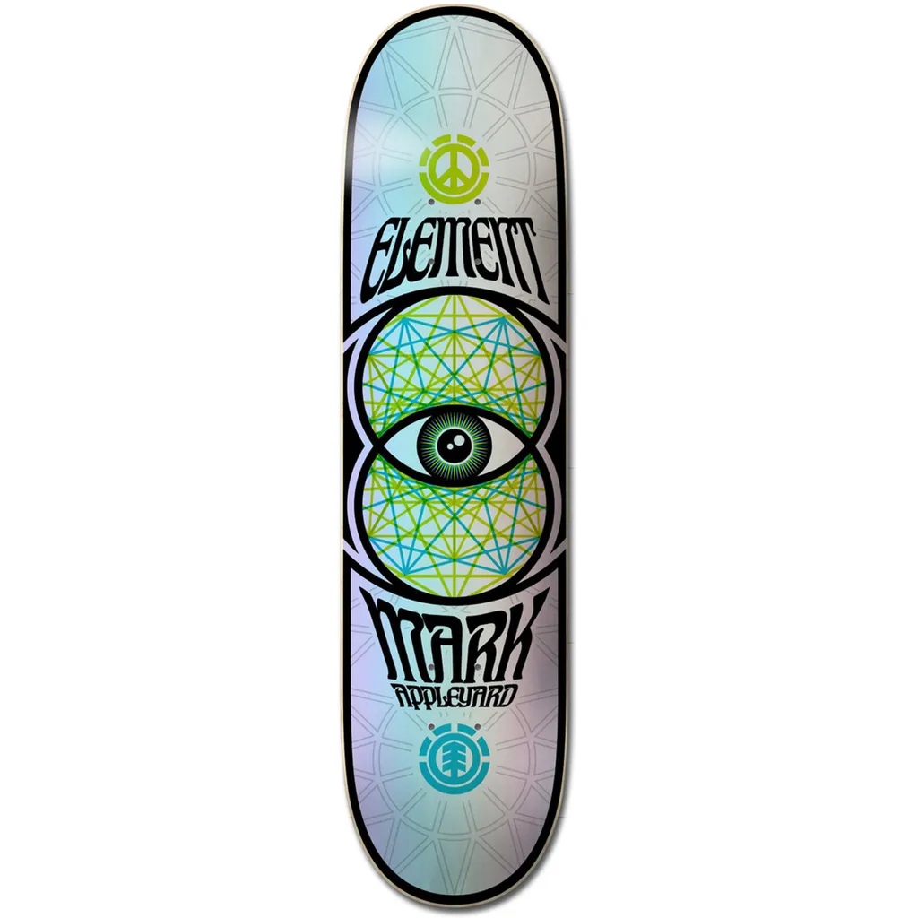 Planche skate Element 8.38 solide et stable - Modèle Moondust Apple