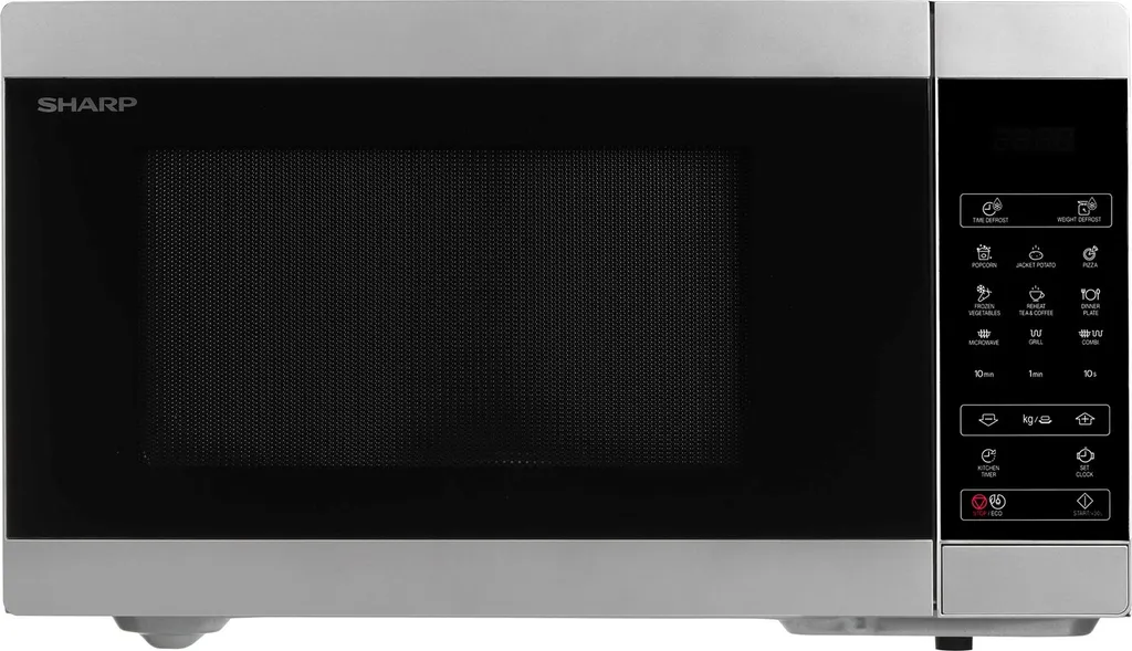 Four à Micro-ondes Combiné Gril Sharp 28 Litres Coloris Gris et Noir - 13