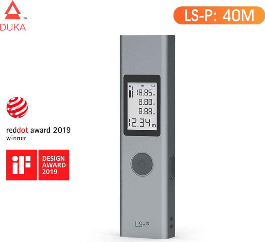 DUKA Laser-Entfernungsmesser LS-P tragbarer hochpräziser Produktbild 1