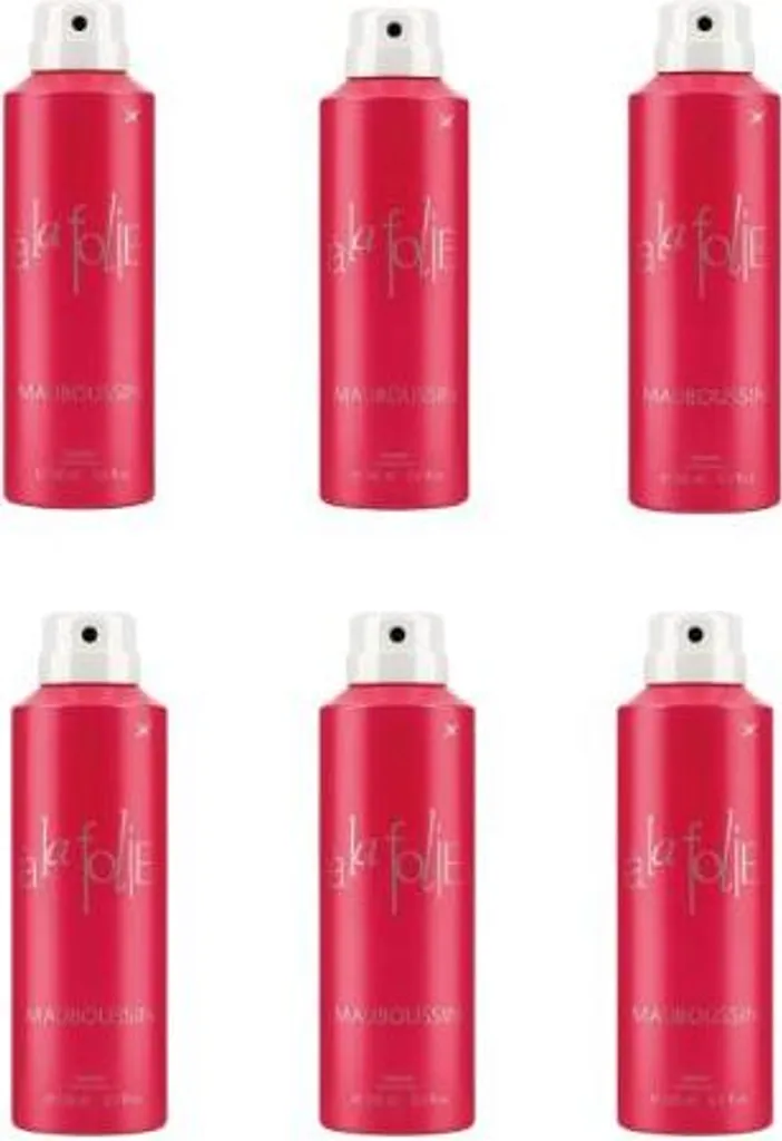 Mauboussin A La Folie Deodorante Donna 6x200ml - Scorta Lusso Convenienza