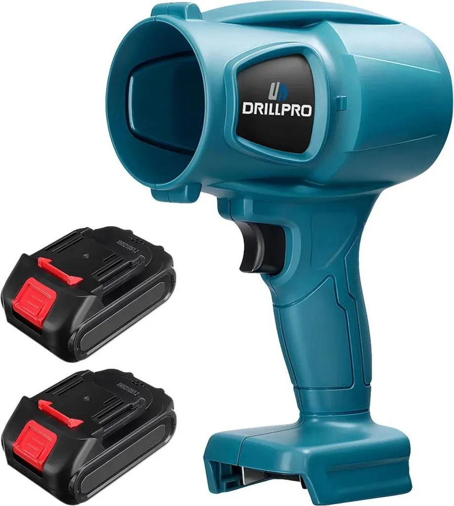 Soffiatore da Giardino a Batteria Turbo - Motore Brushed e 2 Pile