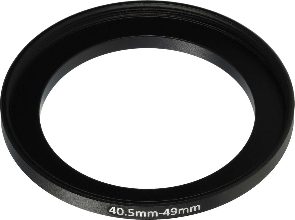 vhbw Step-Up-Ring Adapter 40,5 - 49mm für Kamera Objektiv - Produktbild 