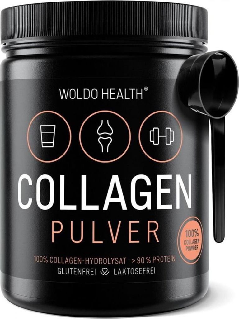 WoldoHealth 100% collagène de bœuf 500 g Image du produit 