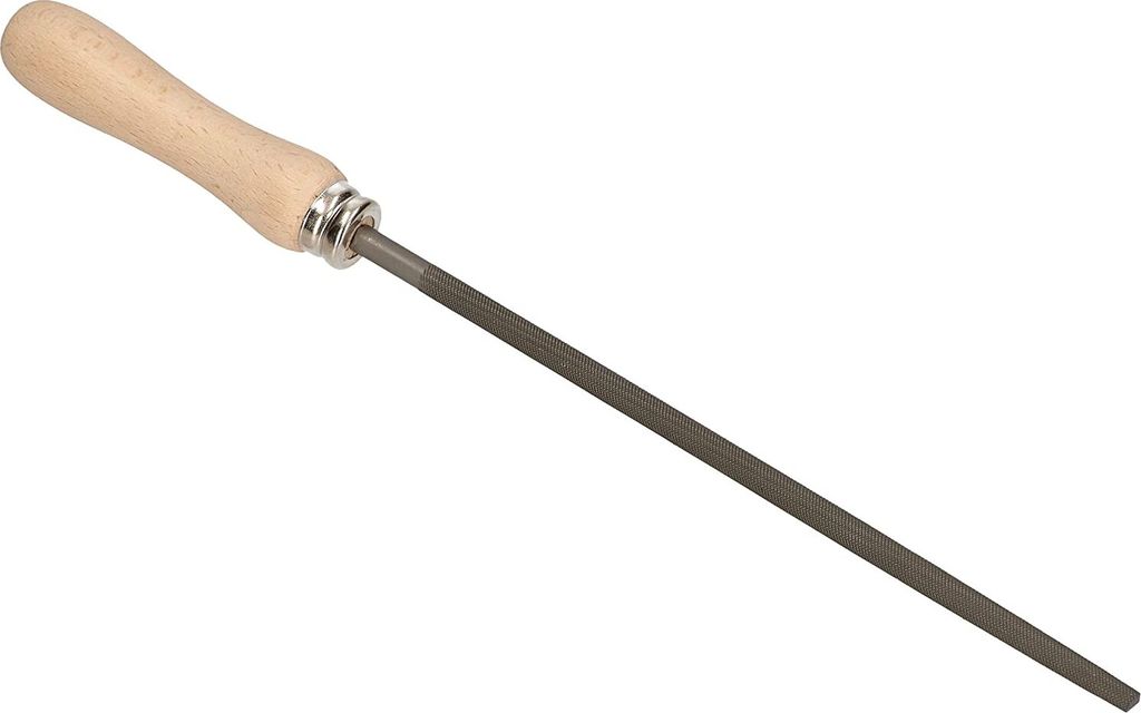 KOTARBAU Werkstattfeile Rund Länge: 200 mm Hieb 2 (Mittel) Handfeile Rundfeile Metallfeile für grobe Metallverarbeitung