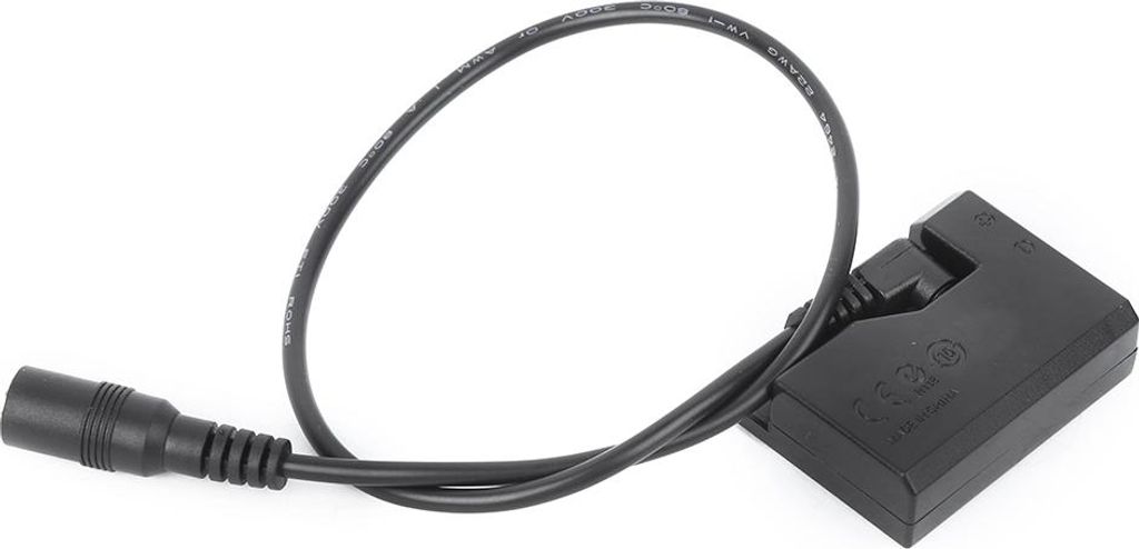 DC zu ACK-E10 Volldecoder-Dummy-Akku für Canon EOS Rebel T3/T5/T6/T7/T100/KissX50/KissX70/1100d 1200d 1300d 2000d 4000 Kamera
