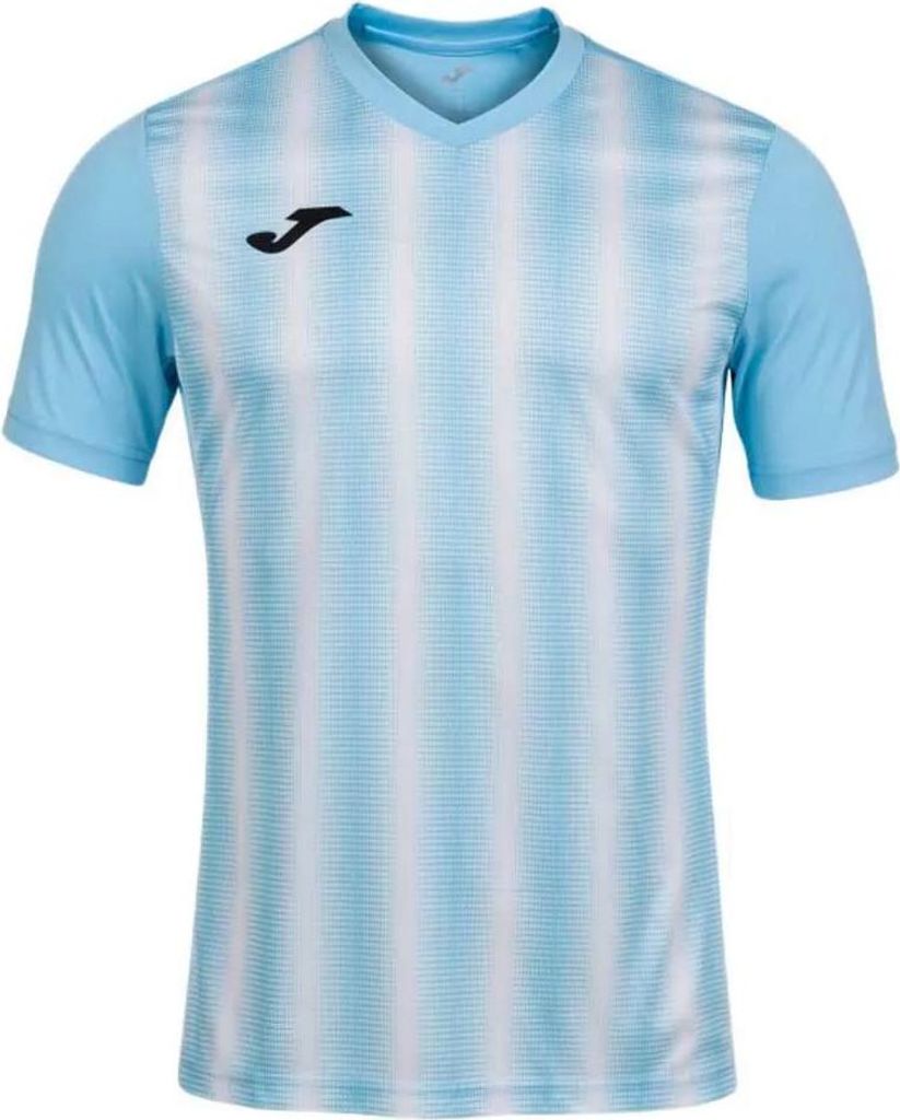 Joma Inter Ii Kurzarm-t-shirt Blau 7-8 Years Jungen Blau 7-8 Years