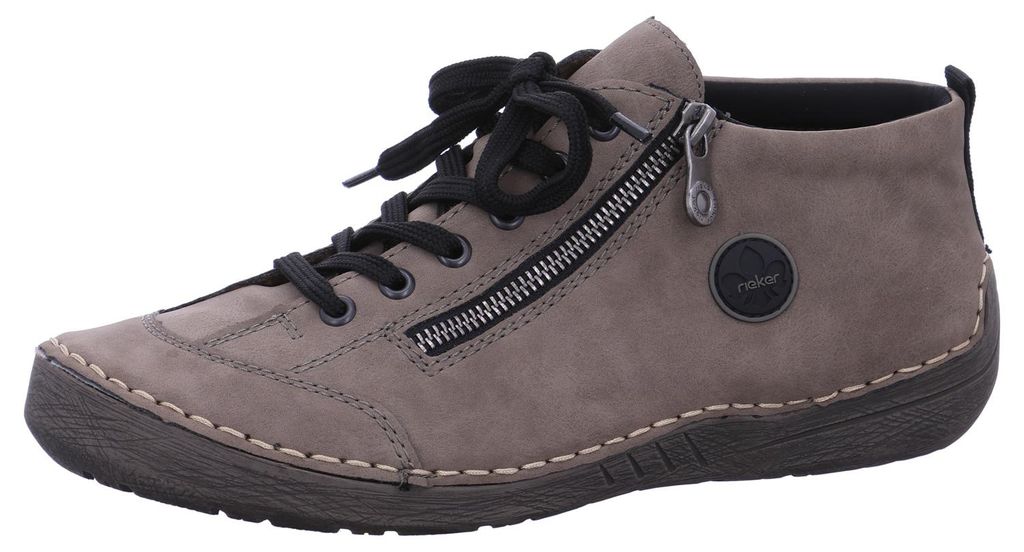 Rieker Damen Stiefelette Schnürboot sportliche Laufsohle Produktbild 