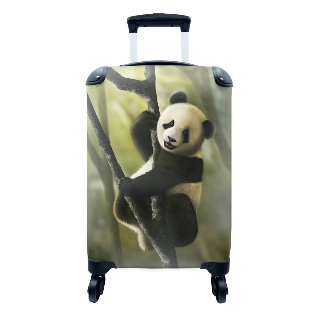 MuchoWow® Koffer Handgepäck Trolley Rollkoffer Kleine Produktbild 