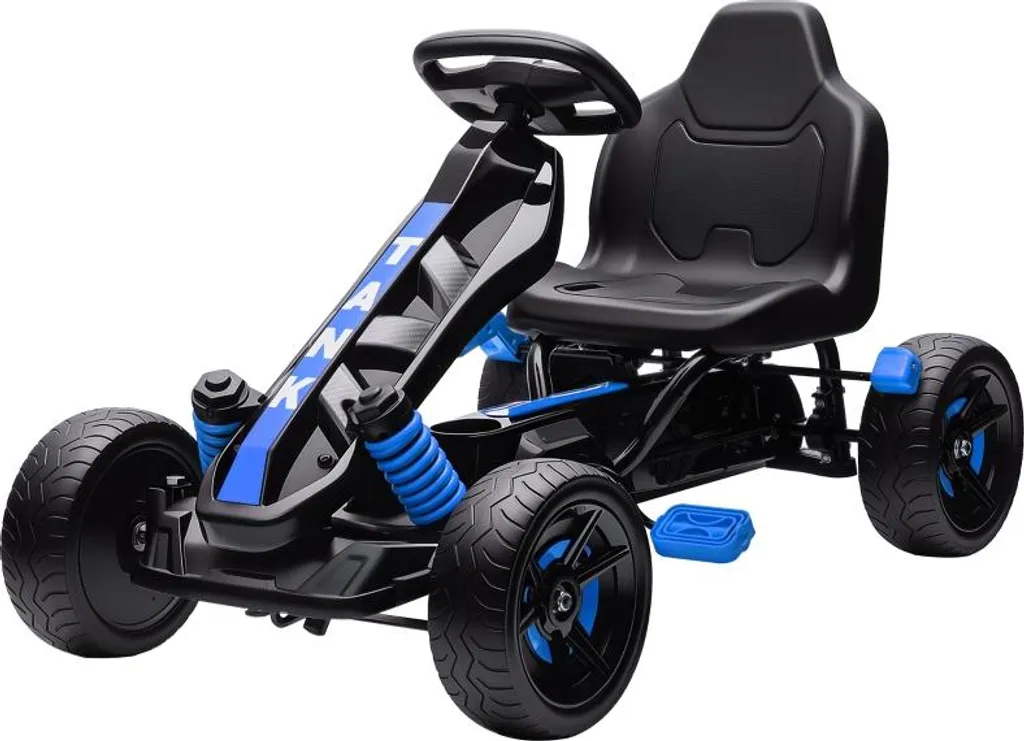 Kart à pédales avec roues antidérapantes et frein sécurisé enfant