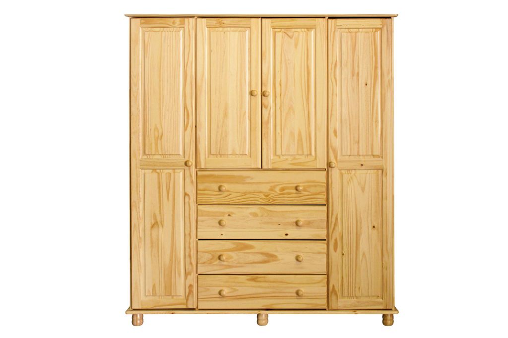SIT Möbel Kleiderschrank | 4 Türen, 4 Schubladen | Produktbild 