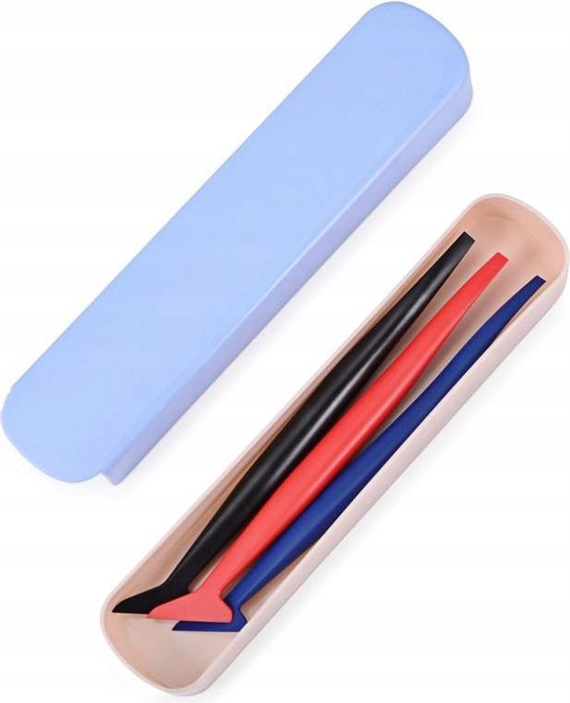 Solar Systems | Rakel-Set 3 Stück - Magnetisch - Flexibel - Für schwierige Stellen - Car Wrapping