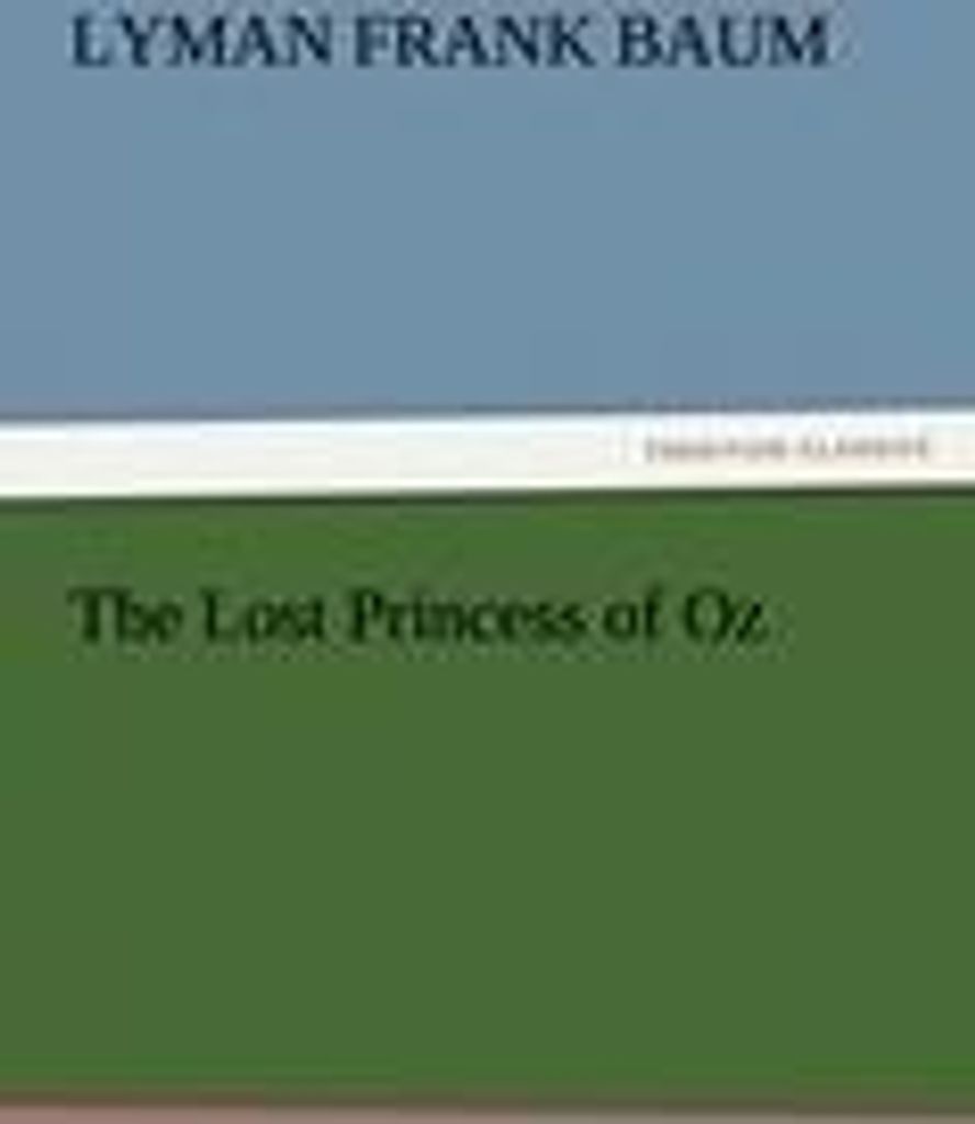 The Lost Princess of Oz
