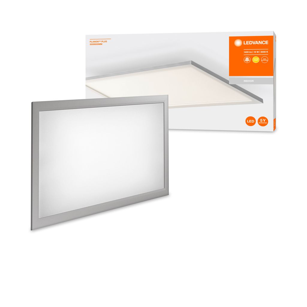 LEDVANCE 4058075268043, 3000 K, 1400 lm, IP20, Weiß Produktbild 
