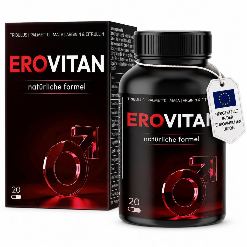 Erovitan Potenz Kapseln Männer – Ginseng, Tribulus Produktbild 