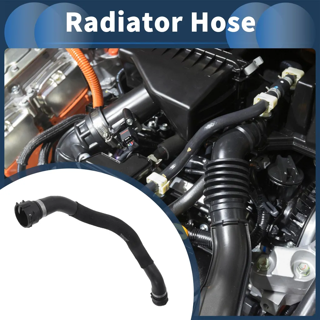Durite de radiateur en caoutchouc noir pour Audi Q5 2.0L 2011-2012