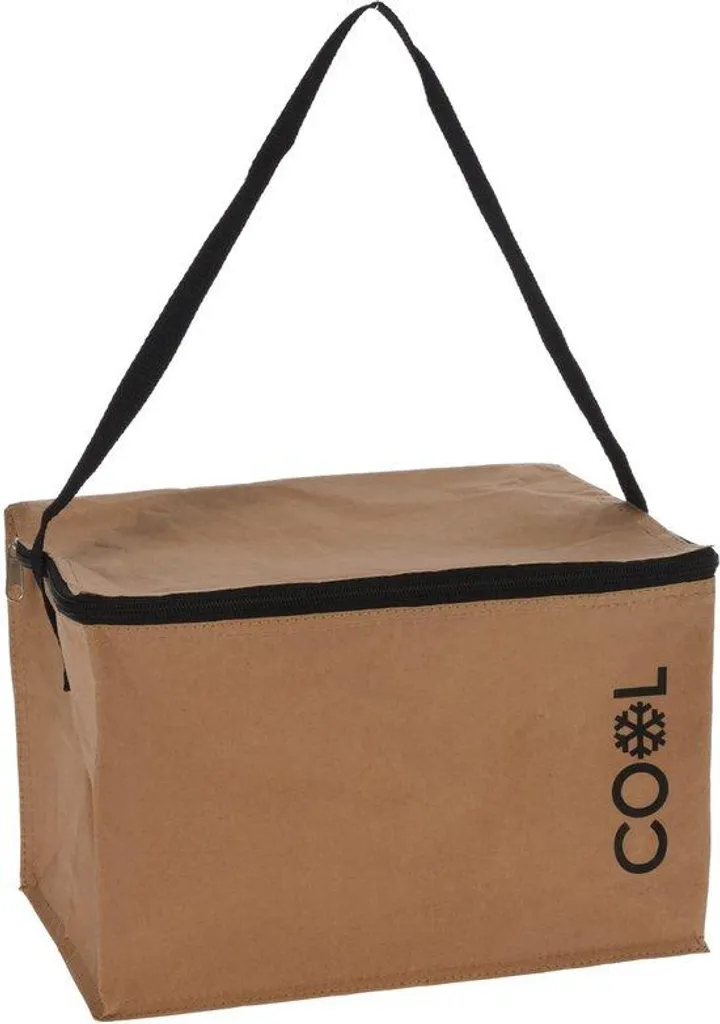 Sac à dos isotherme 10L marron - Glacière compacte pour repas et pique-nique
