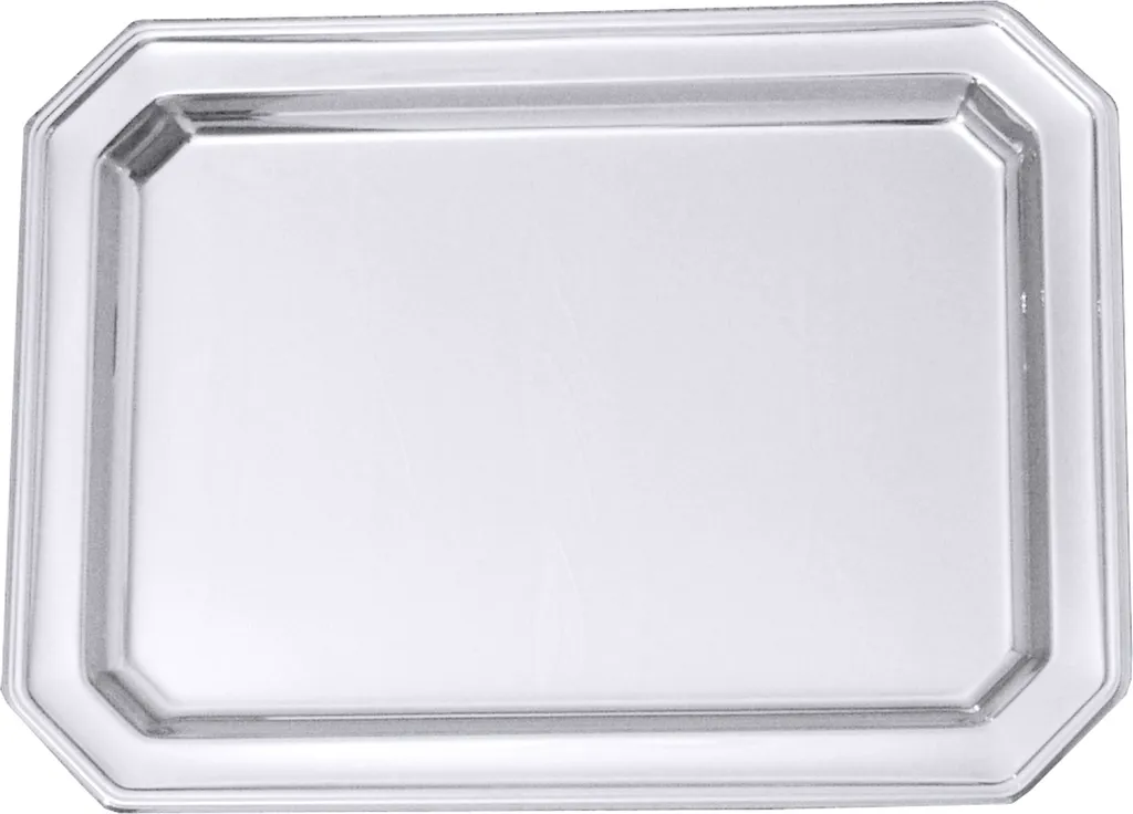 Piatto Ottagonale Acciaio Inox 18/10 Lucido | Eleganza Italiana Tavola