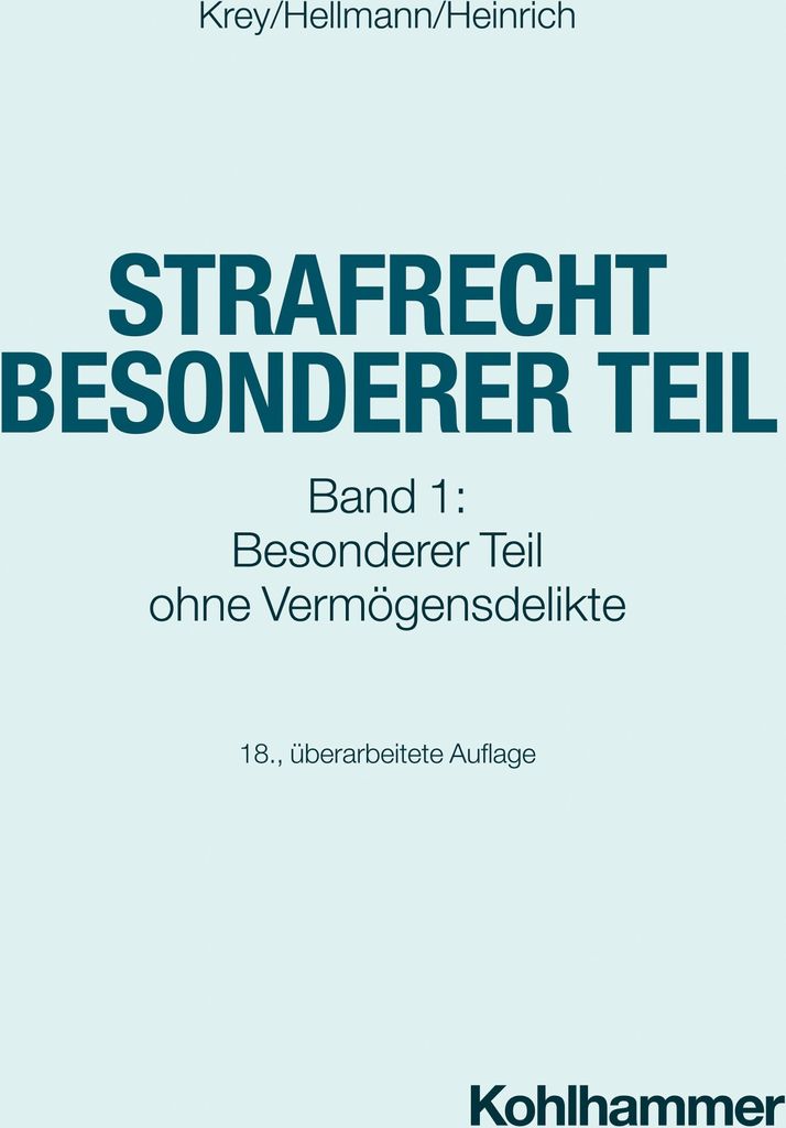 Strafrecht Besonderer Teil