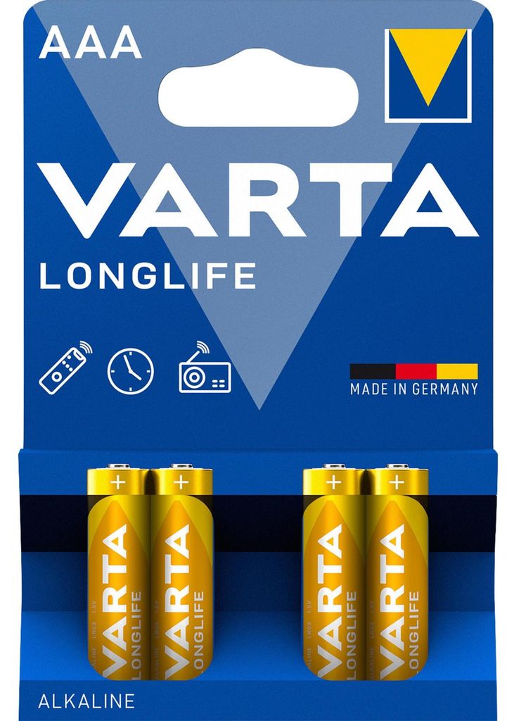 Varta 04103, Baterie na jedno použití, AAA, Alkalický, 1,5 Obrázek produktu 