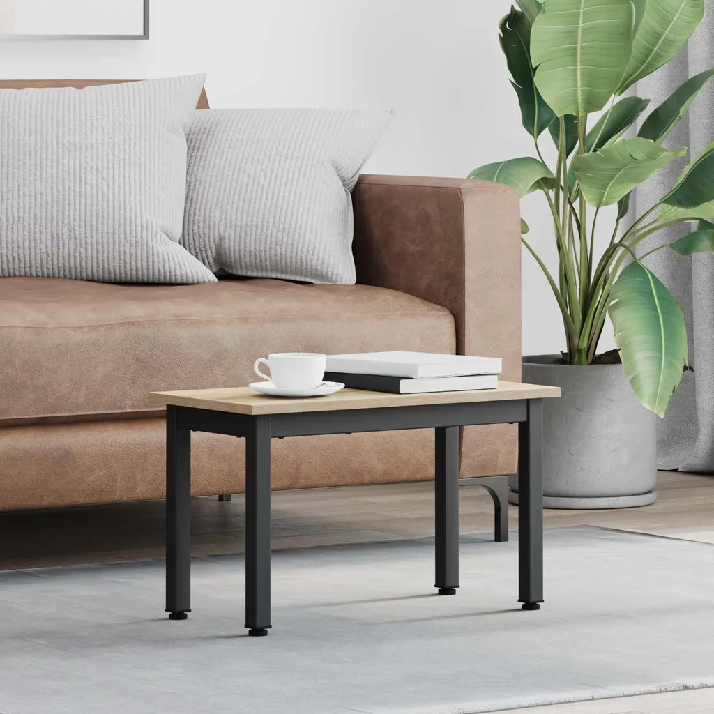 Maison Exclusive - Tavolino Sonoma 60 x 30 x 36 cm Materiale ligneo