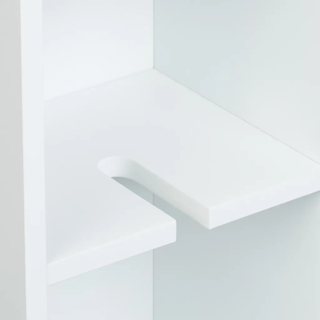Meuble de niche Relaxdays : solution de rangement pour espaces restreints - 6