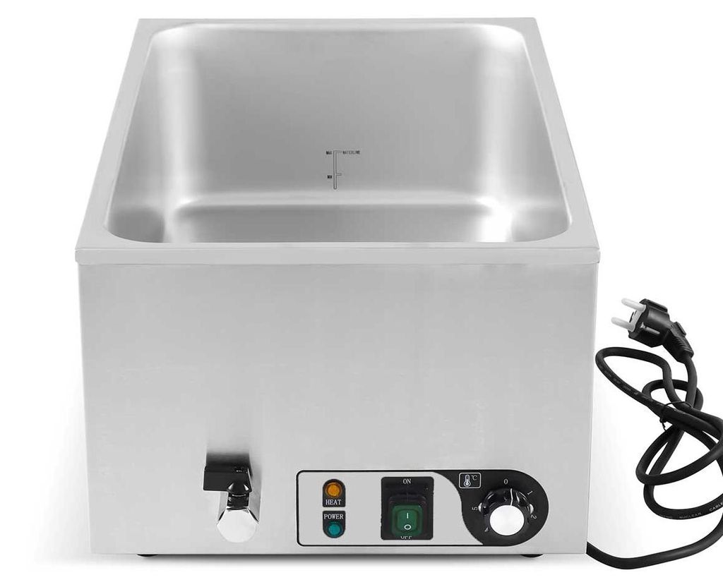 HCB Bain marie - 1/1 GN - 230V - Edelstahl - 2627