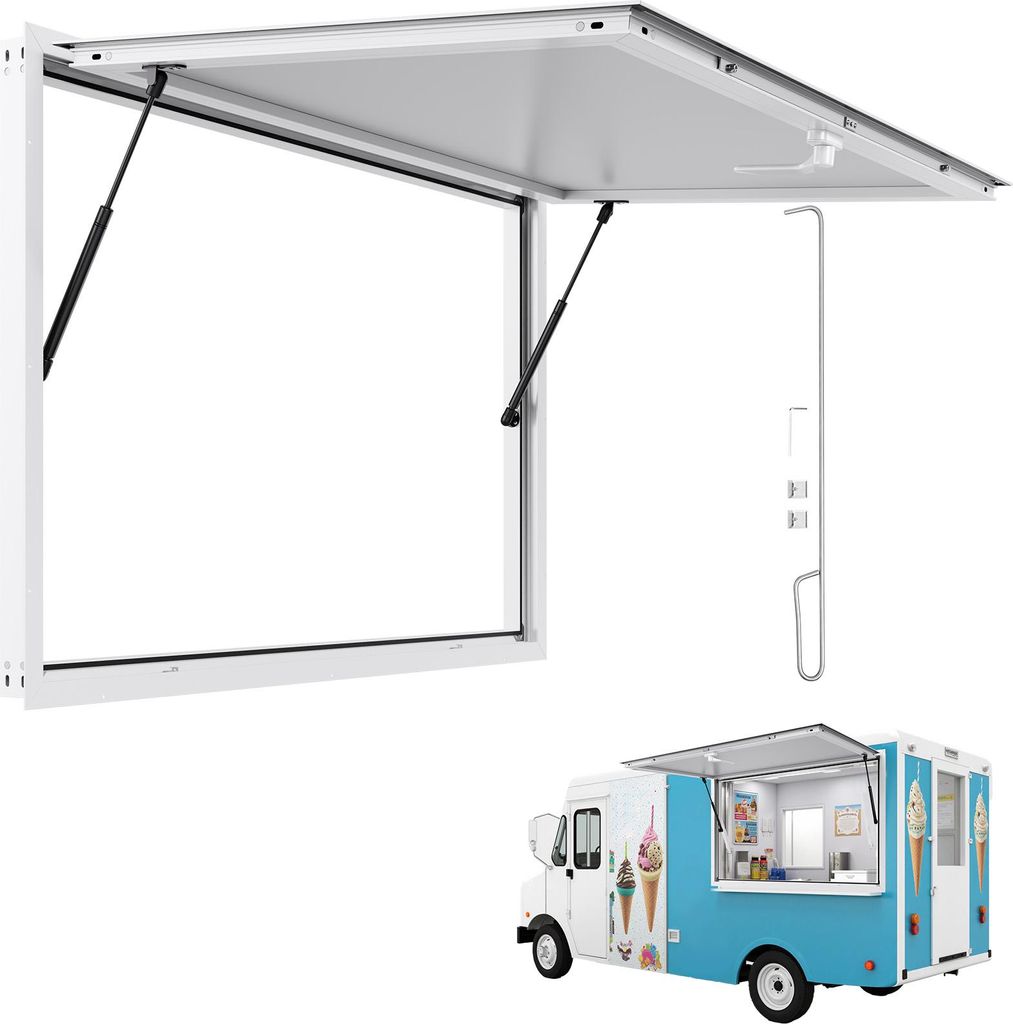 VEVOR Imbissfenster (1346 x 838 mm), Servicefenster mit Produktbild 