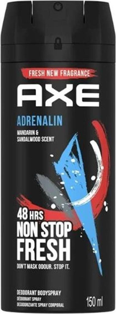 Axe Adrenalin Deodorant Spray 150ml Produktbild 