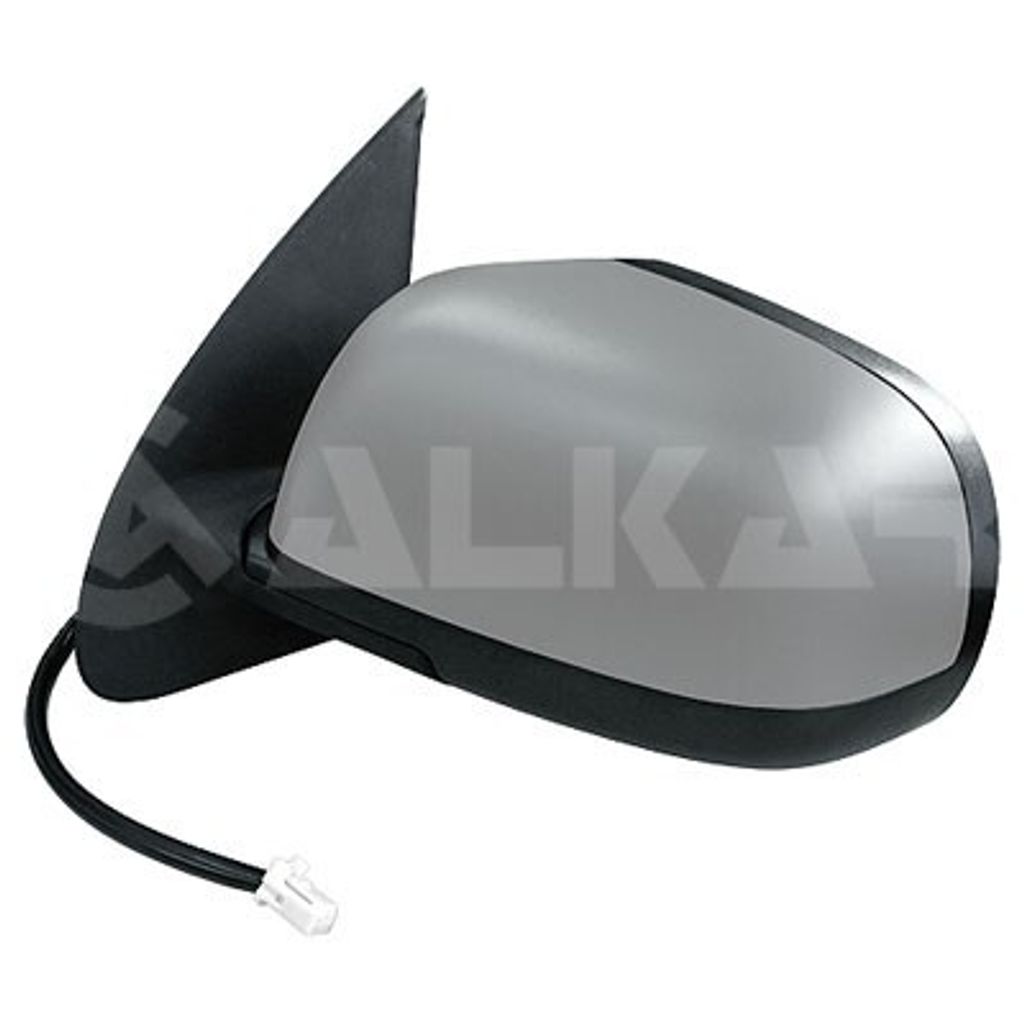 ALKAR 6125553 Außenspiegel Seitenspiegel Links für NISSAN MICRA IV (K13) Beheizt Konvex Grundiert Elektrisch