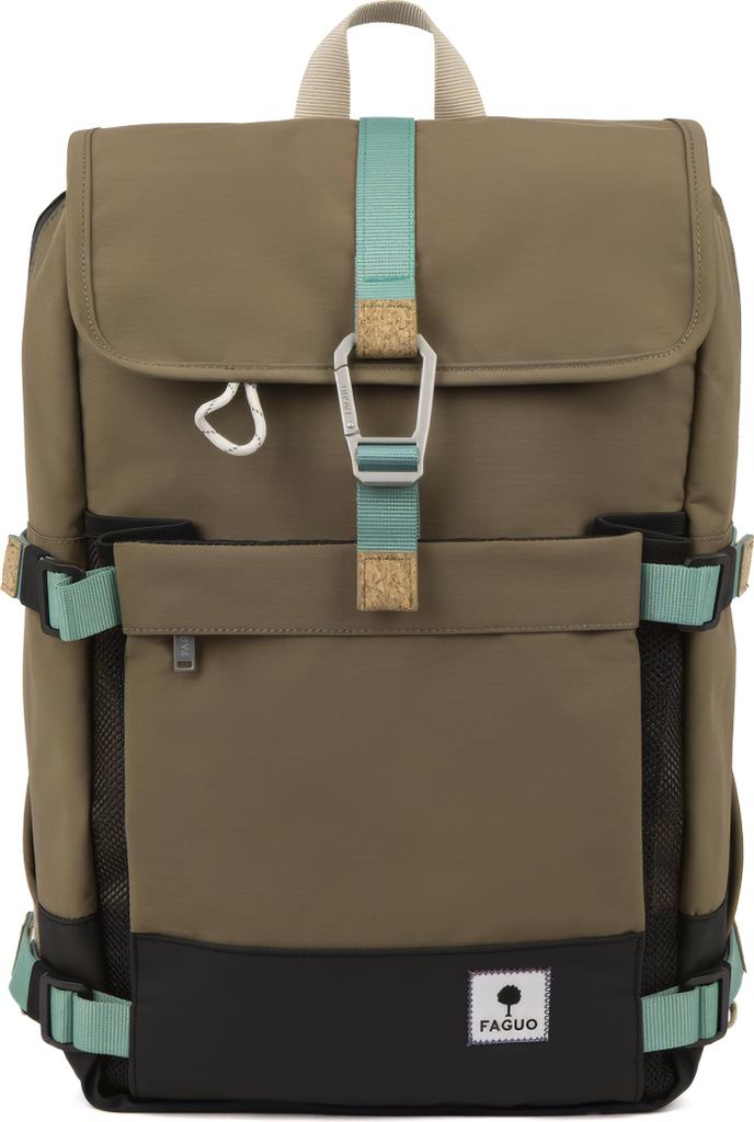 Faguo Rucksack Commuter Braun onesize