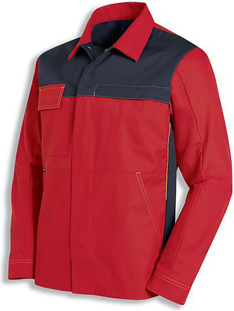 uvex Arbeitsjacke perfect rot Gr. 52, 54