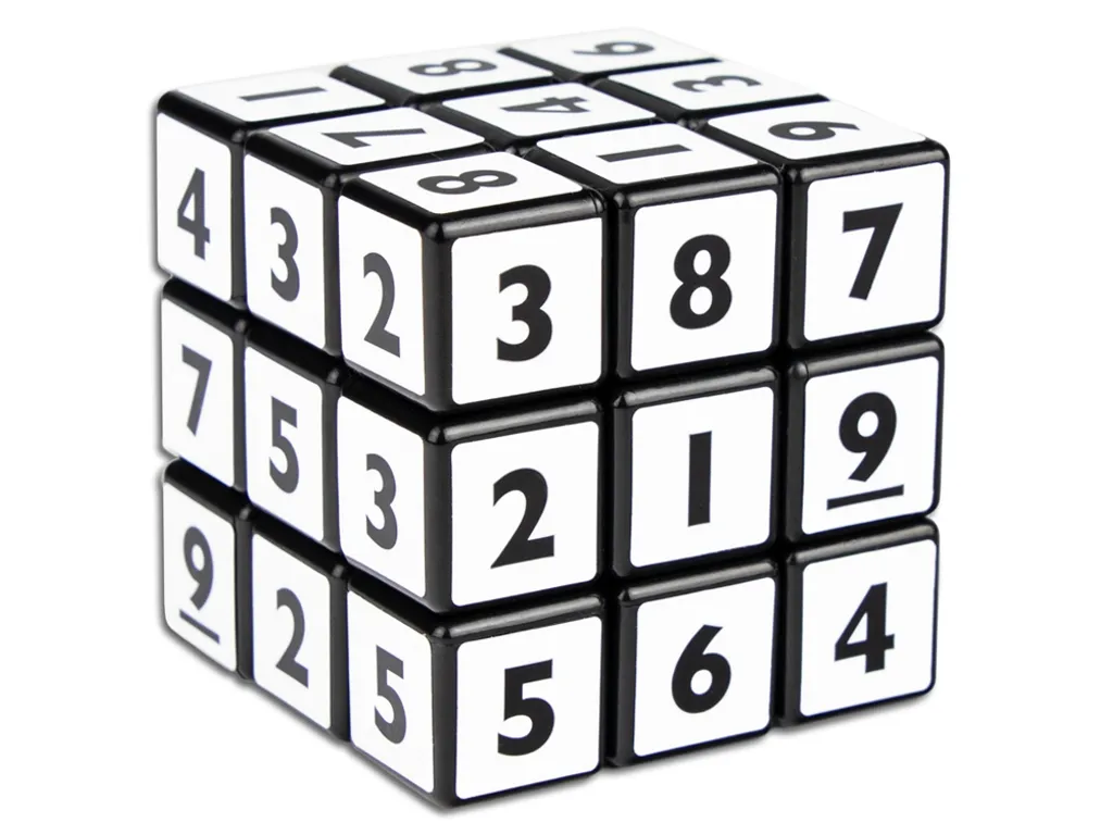 Casse-tête Sudoku Cube avec Rotation Fluide et Finition Anti-Rayures