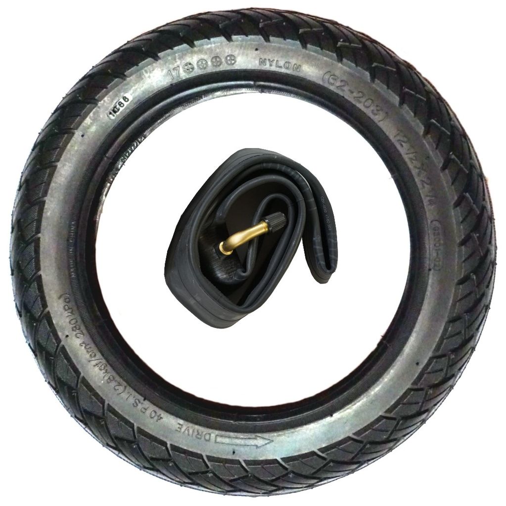 Schlauch 2x Fahrrad Kinderwagen Roller Reifen Kenda 12 1/2 x 2 1/4 62-203 inkl 