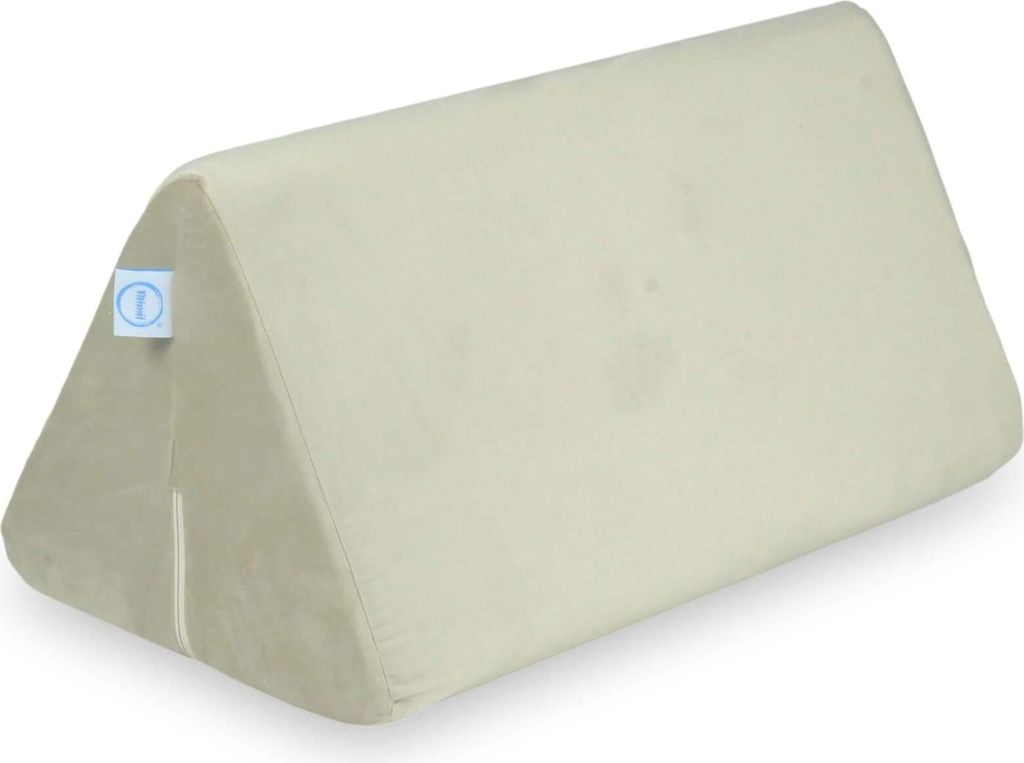 Großes Spieldreieck für Bank – Samt Ecru