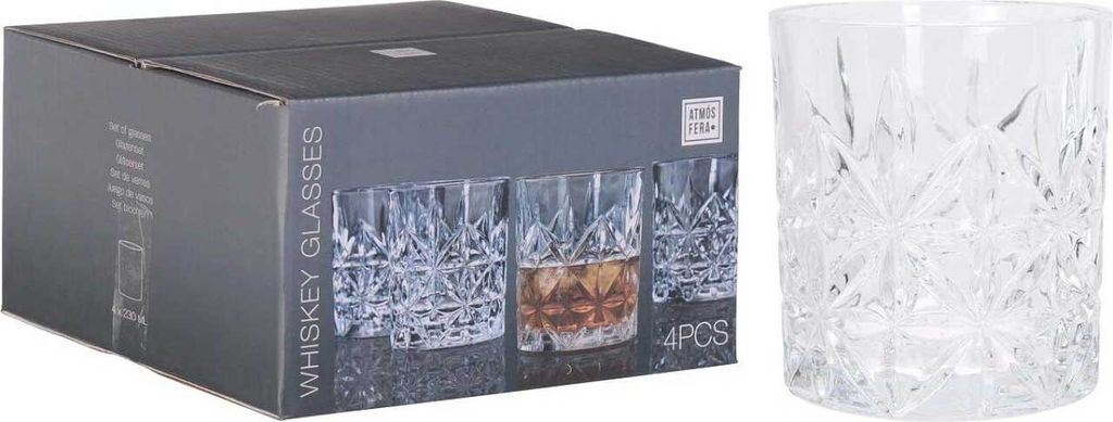 Whiskeygläser-Set 'Totenkopf' – 4er Set, 120 Ml, Spülmaschinengeeignet, Extravagantes Design