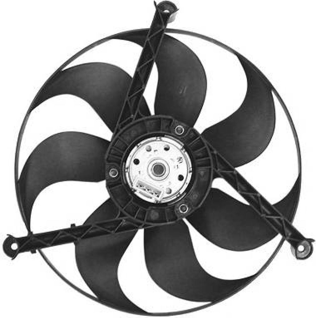 DIEDERICHS DCL1209 Lüfter Motorkühlung Kühlerlüfter für VW Produktbild 