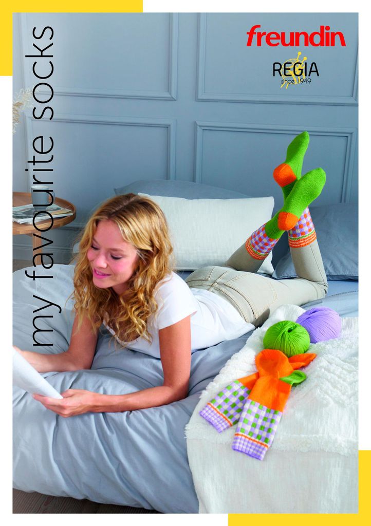 Regia Freundin Booklet Socken Anleitung 22 23 cm Strickmuster