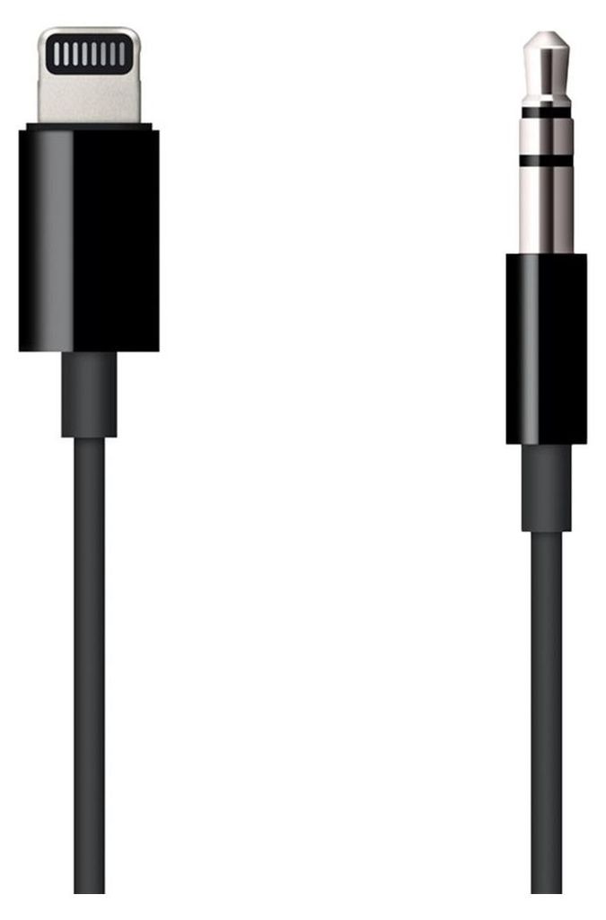 Apple Lightning na 3,5 mm (AUX) kábel 1,2 m Schwarz Obrázok produktu 