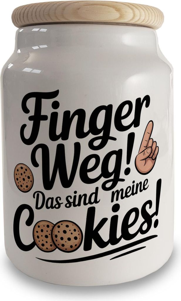 Finger Weg! Das sind meine Cookies! Keksdose