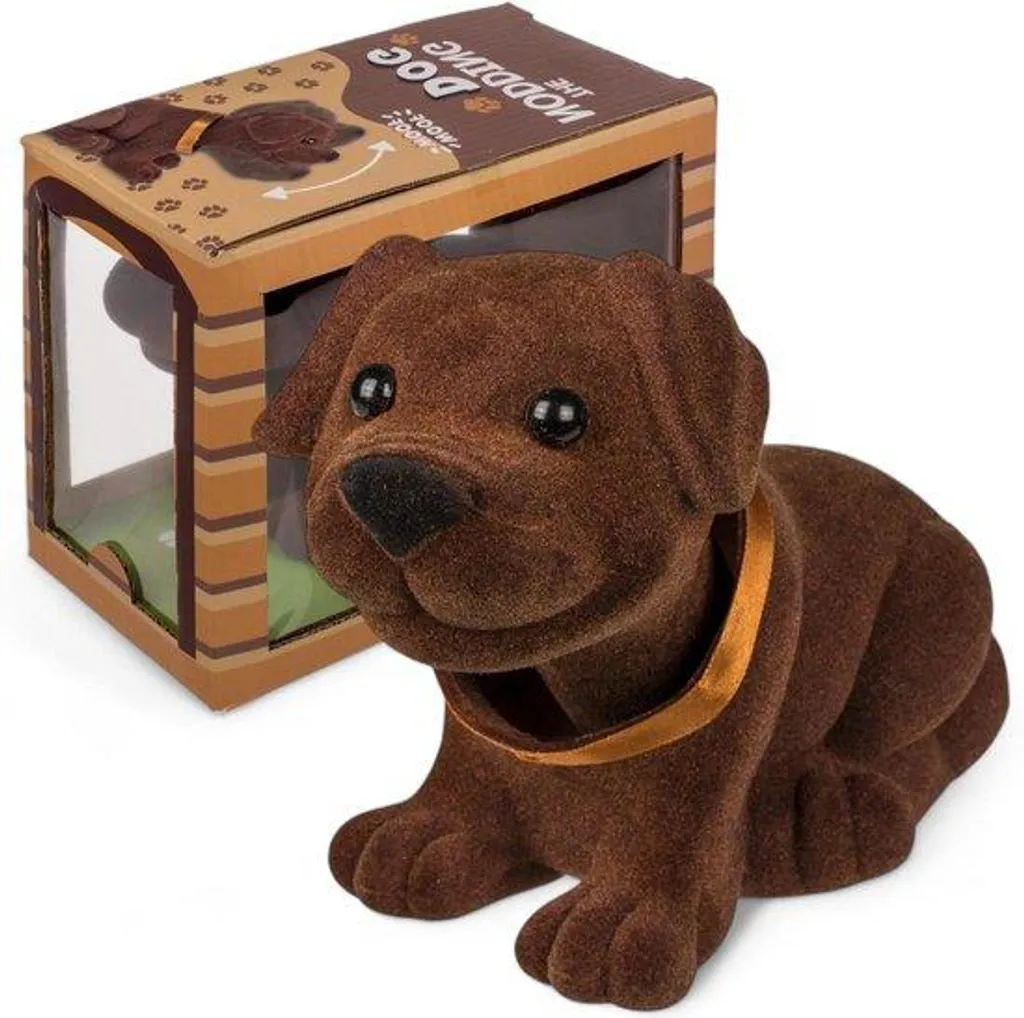 Accessoire déco voiture souple marron foncé, idéal tableau bord
