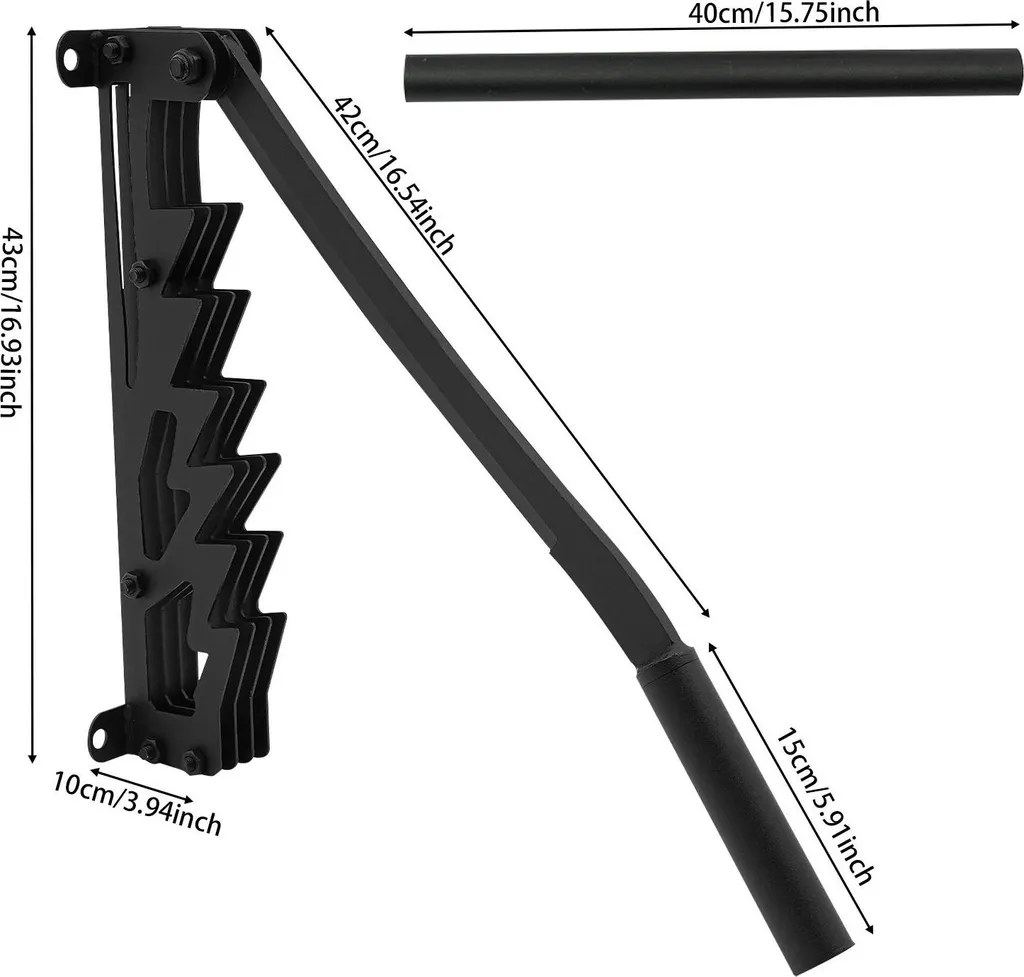 Fendeuse manuelle avec lame orientable à 180° pour bois de 25 cm